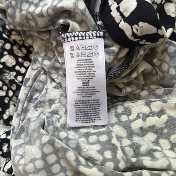 MICHAEL Michael Kors Black and White Patterned Dress - Picture 4 of 4